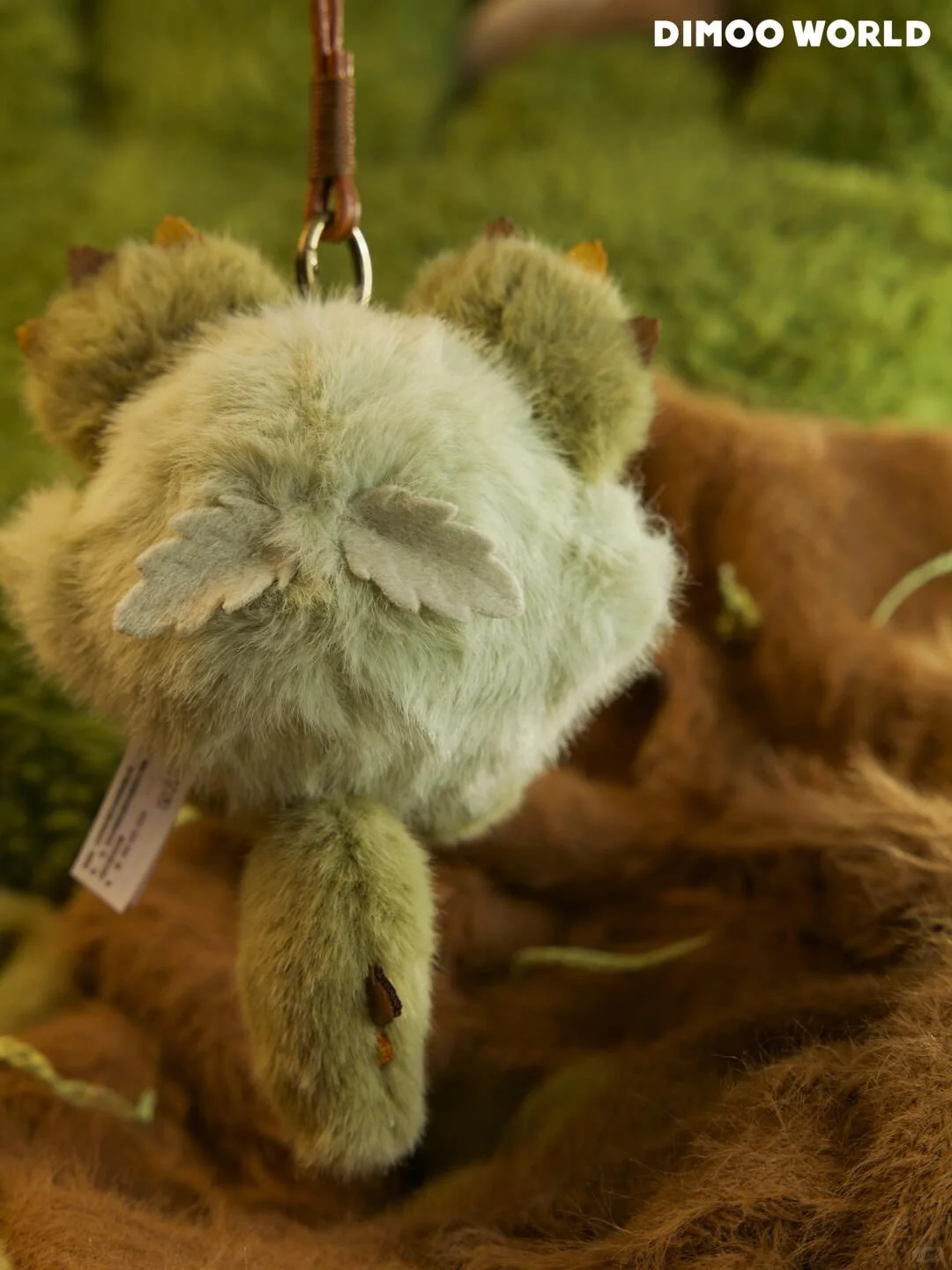 Dimoo Fluffy Ball Succulent Vinyl Plush Pendant Exclusive